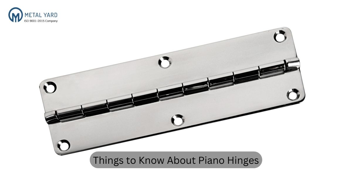 Things to Know About Piano Hinges