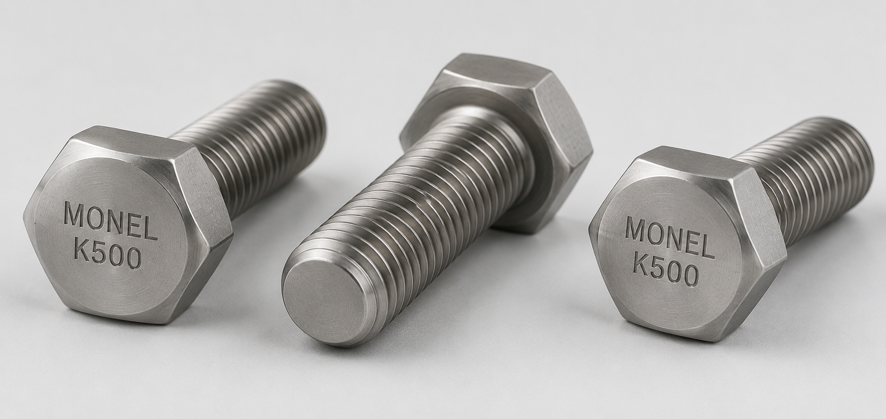 Monel K500 hex bolts corrosion-resistant nickel alloy fasteners